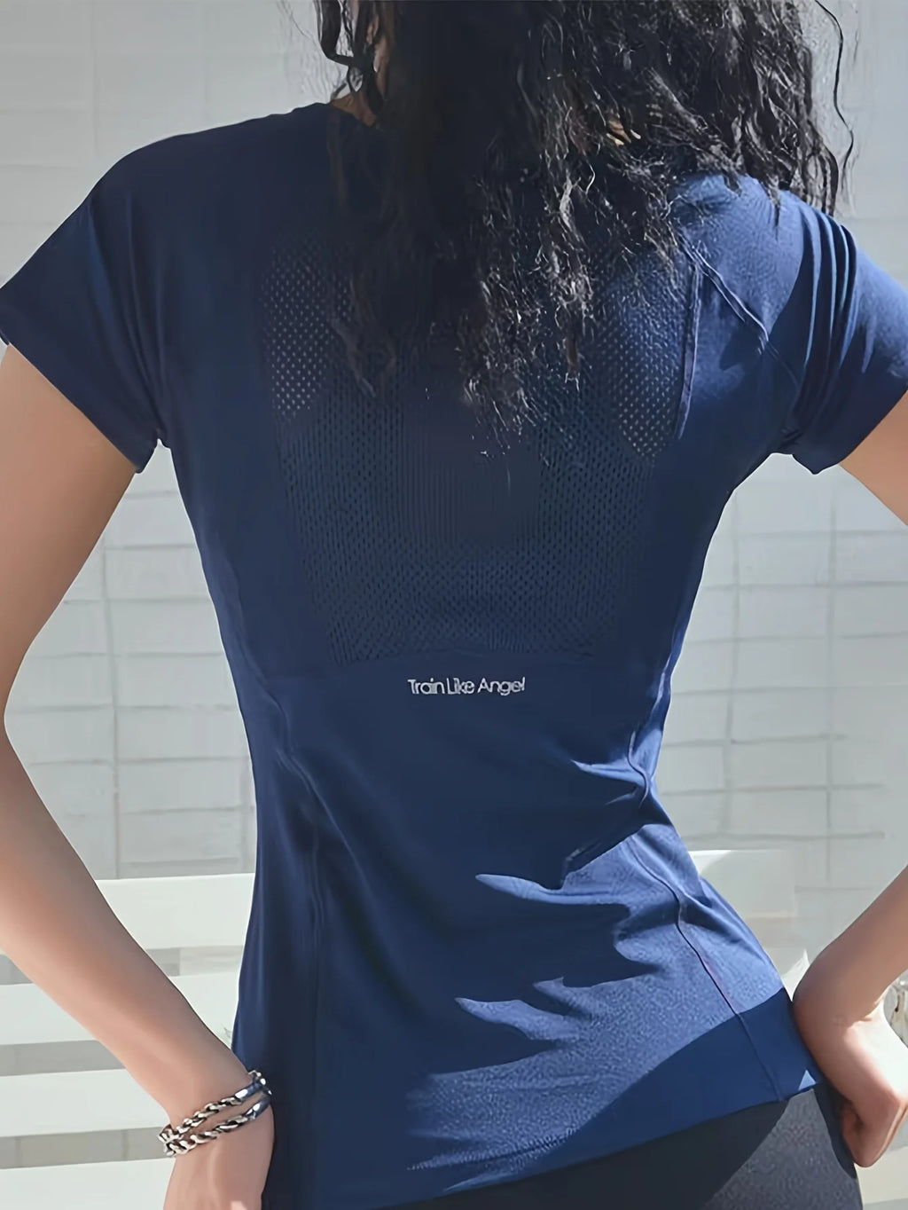 Sports T-shirt women short sleeve