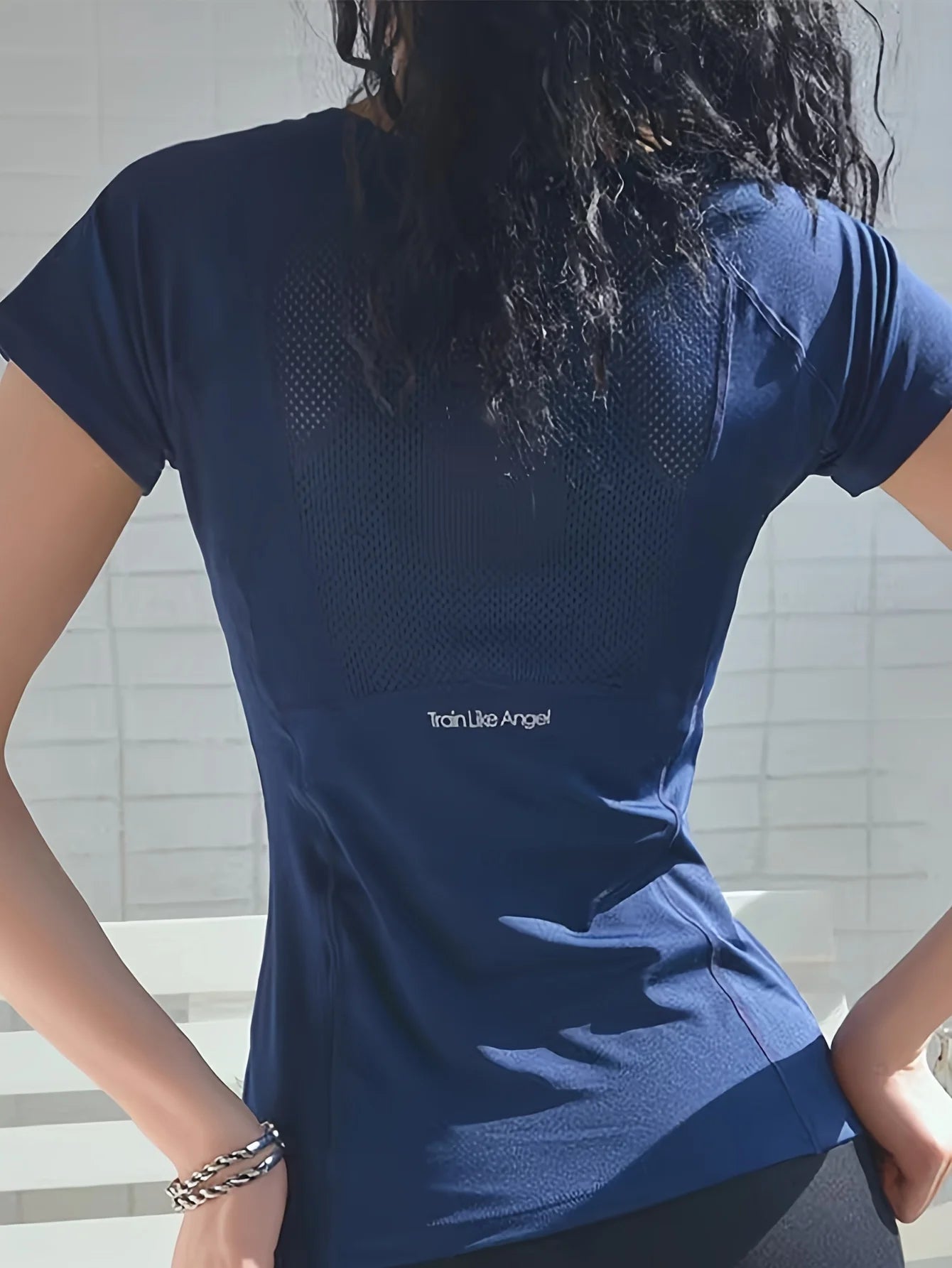Sports T-shirt women short sleeve